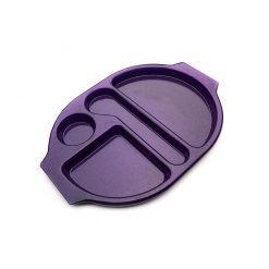 Meal Tray Purple Sparkle 38 x 28cm Polycarb