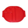 Meal Tray Red 38 x 28cm Polycarbonate