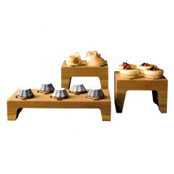 Small Butchers Block Oak 21 x 21 x 10cm