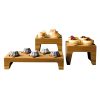 Medium Butchers Block Oak 21 x 21 x 14cm