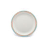 Duo Plate Narrow Rim Multi Swirls 17cm Polycarb
