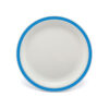 Duo Plate Narrow Rim Blue 23cm Polycarbonate