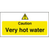 Warning Sign Caution Very Hot Water