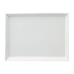 Event Platter Rectangular White 33cm