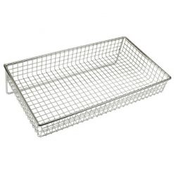 Display Basket Chrome Oblong 36 x 20 x 5cm