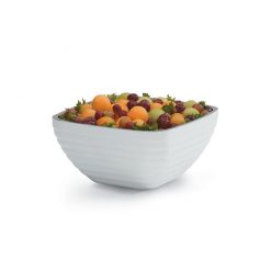 White Square Insulated Serving Bowl 4.9 Litre
