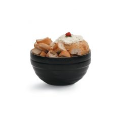 Black Round Insulated Serving Bowl 6.6L