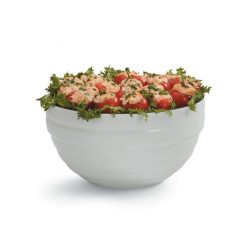 White Round Insulated Serving Bowl 9.6 Litre