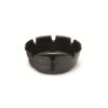 Black Stacking Deepwell Ashtray 10 x 4.5cm