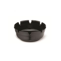 Black Stacking Deepwell Ashtray 10 x 4.5cm