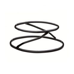 Rubber Coated Steel Black Stand Oval