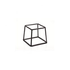 Rubber Pedestal Rectangular 17.8x 15.2 x 12.7cm