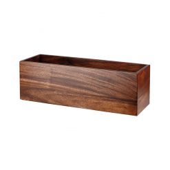 Buffet Wood Rectangular Riser Medium 47x15x15cm