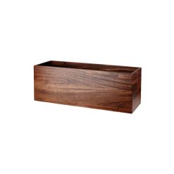 Buffet Wood Rectangular Riser Small 38x12x10cm