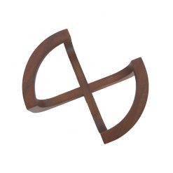 Large Wooden Trivet 41x31x9.2cm