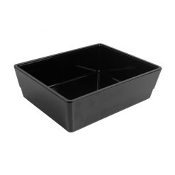 Black Melamine Crock 5L