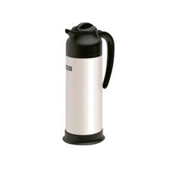 Vacuum Jug 1ltr S/S Liner White