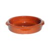 Emilio Terracotta Round Dish 23cm Brown
