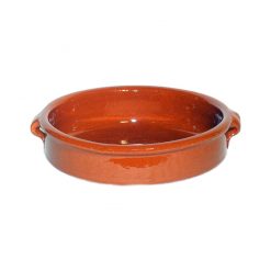 Emilio Terracotta Round Dish 23cm Brown