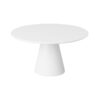 Cake Stand Round Melamine White 31 x 16cm
