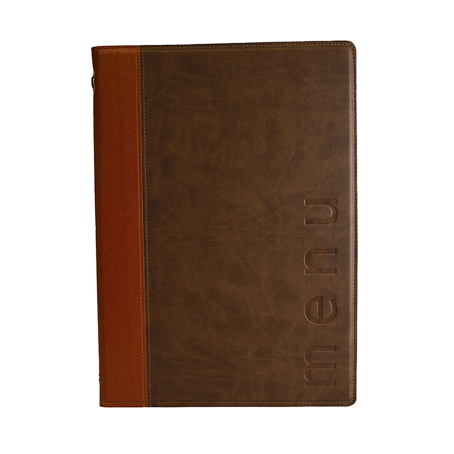 2 material A4 menu 4 card Brown 33.5 x 24 2 material A4 menu 4 card Brown 33.5 x 24.5cm
