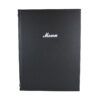 A4 Buckram menu 4 card Black 32 x 24cm