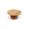 Cake Stand Medium Oak 32 x 16.6cm