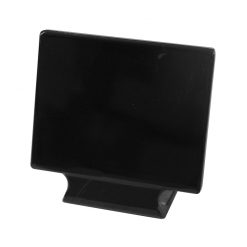 Black Melamine Ticket Stand 10cm