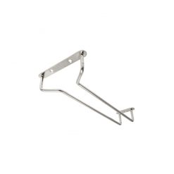 Glass Hanger 10 inch Chrome