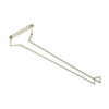 Glass Hanger 24 inch Chrome