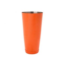 Powder Coated Boston Can 28oz Orange
