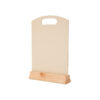 A4 Tabletop Menu Board Cream 32 x 21cm