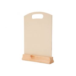 A4 Tabletop Menu Board Cream 32 x 21cm