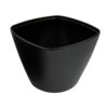 Black Melamine Mezze Bowl Matt Finish 3.3L