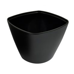 Black Melamine Mezze Bowl Matt Finish 3.3L