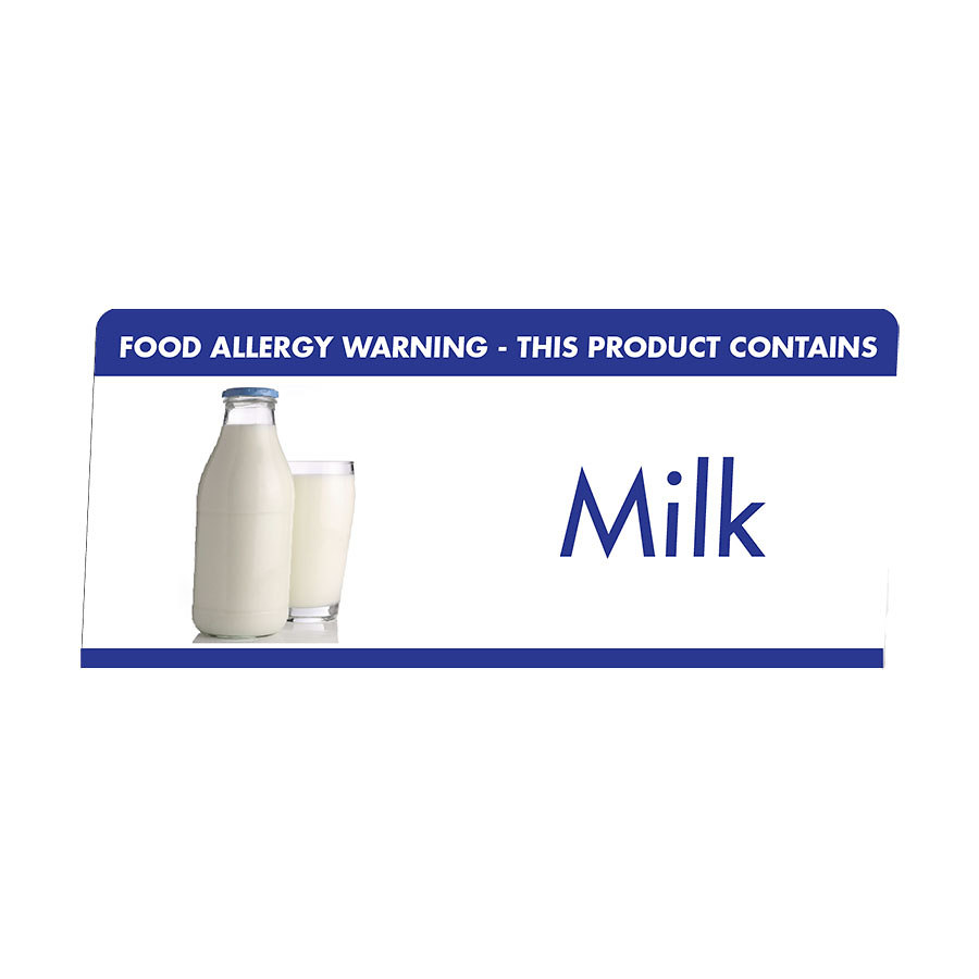 Allergen Buffet Notice Milk 1 Allergen Buffet Notice Milk