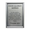 Allergen Wall Sign Dietary Requirements A4