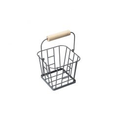 Living Nostalgia Wire Egg Basket 16x16x13.5cm