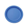 Plate Narrow Rim Blue 17cm Antibacterial Poly
