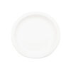 Plate Narrow Rim White 17cm Antibacterial Poly
