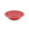 Bowl Narrow Rim Red 17cm Antibacterial Poly