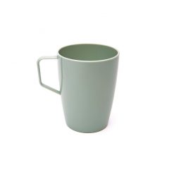 Mug Grey Green Anti Bac Polycarbonate 28.5cl