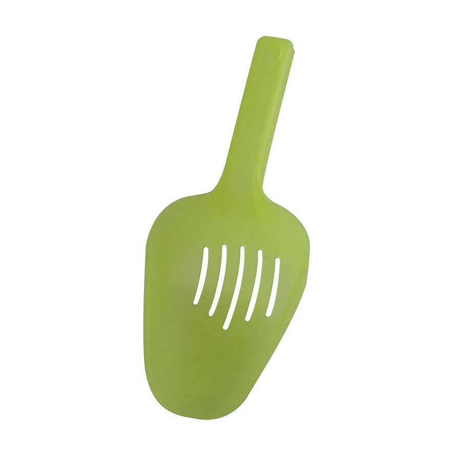 Slotted Ice Scoop Plastic Green 10oz 1 Slotted Ice Scoop Plastic Green 10oz