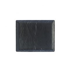 Slate GN 1/2 Rectangle Platter 32.5x26.5cm
