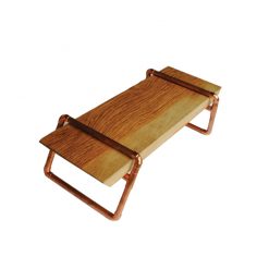 Board with Copper Legs 77 x 20 x 13 cm