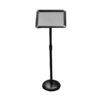 Adjustable Lobby Stand A3 Black Base