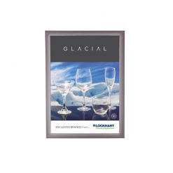 A4 LED Backlit Snapframe Menu Case