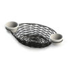 Black Basket 33x5cm Holds 2x 60 or 90ml Ramekin