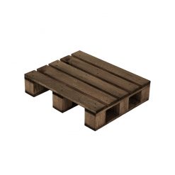 Distressed Wood Mini Pallet 1/2GN