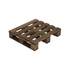 Distressed Wood Mini Pallet 2/3 GN